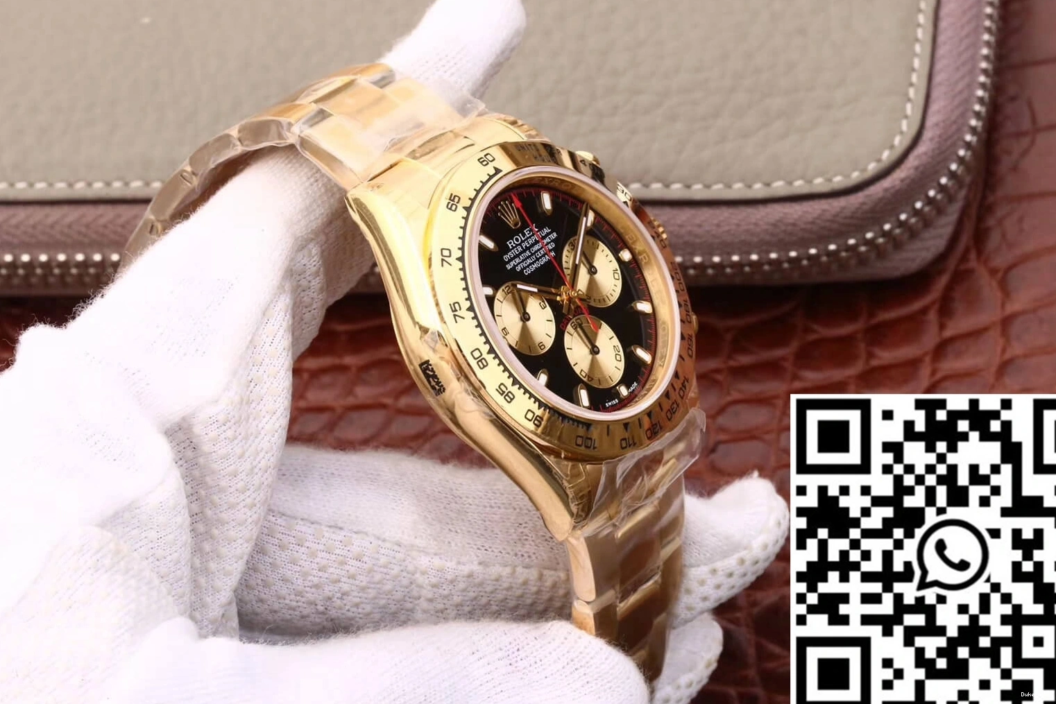 Factory Cosmograph JH Rolex Dial Black M116508-0009 Daytona 0316